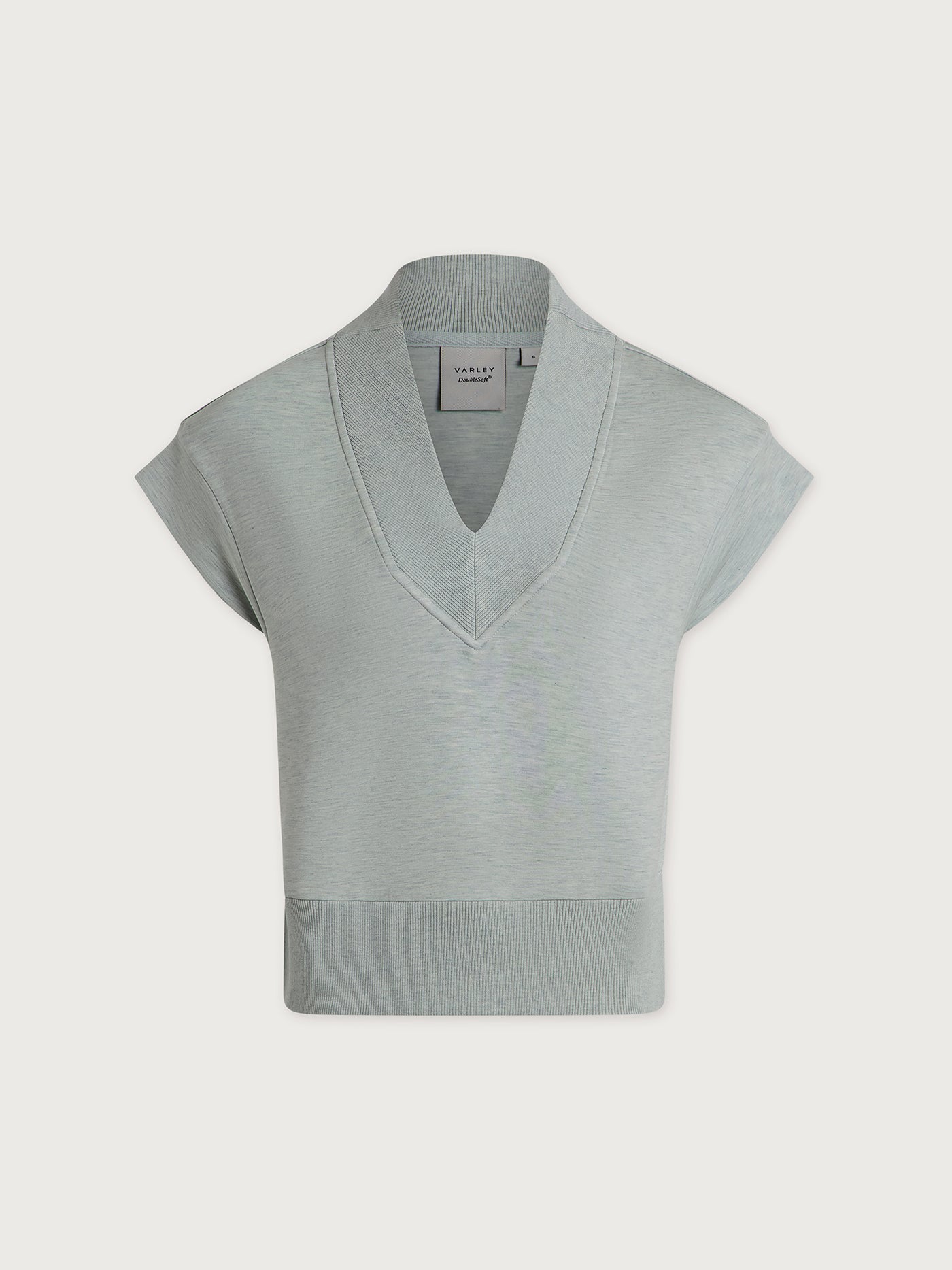 Varley - Gracee V Neck Tank - Mint Green Marl