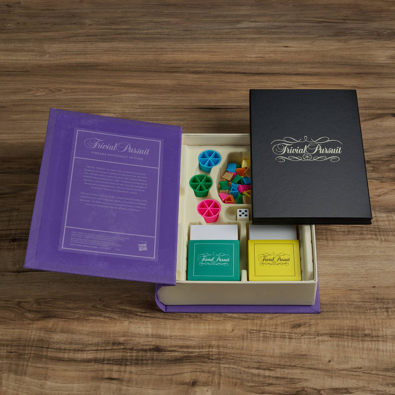 WS Game Company - Trivial Pursuit Vintage Bookshelf Edition