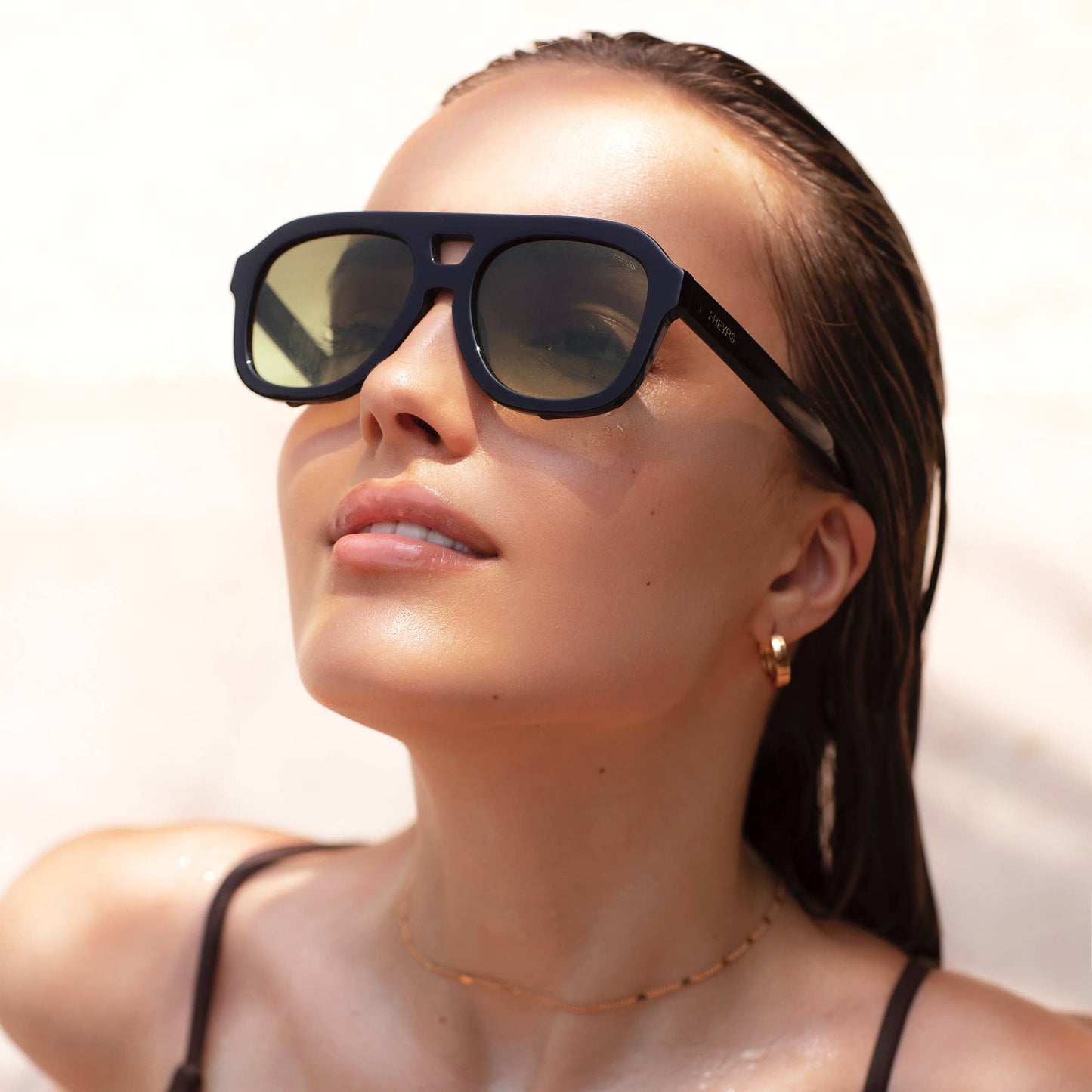 FREYRS Eyewear - Voyager Acetate Oversized Aviator Sunglasses