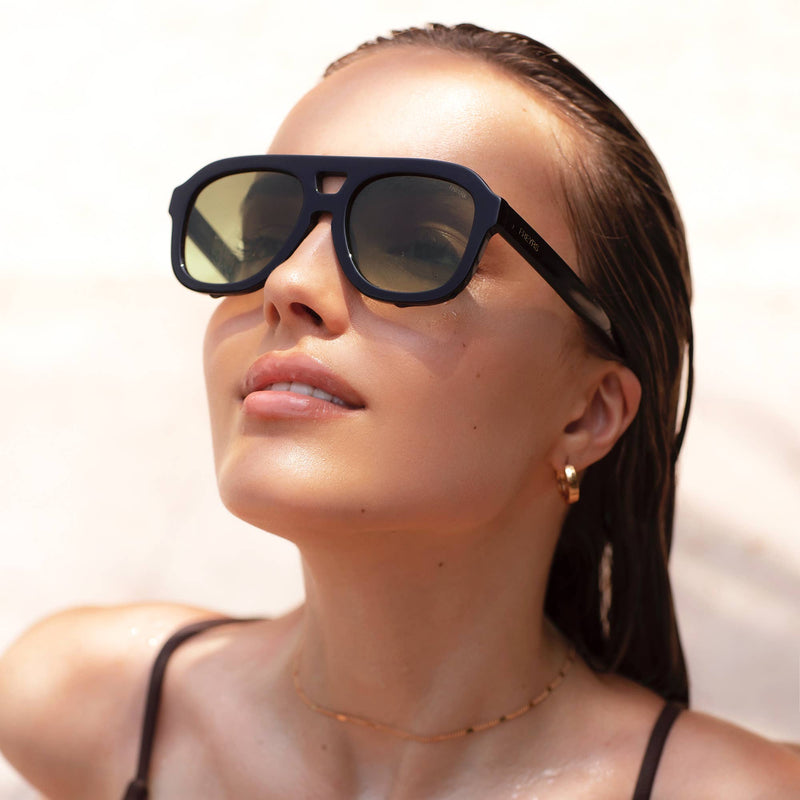 FREYRS Eyewear - Voyager Acetate Oversized Aviator Sunglasses