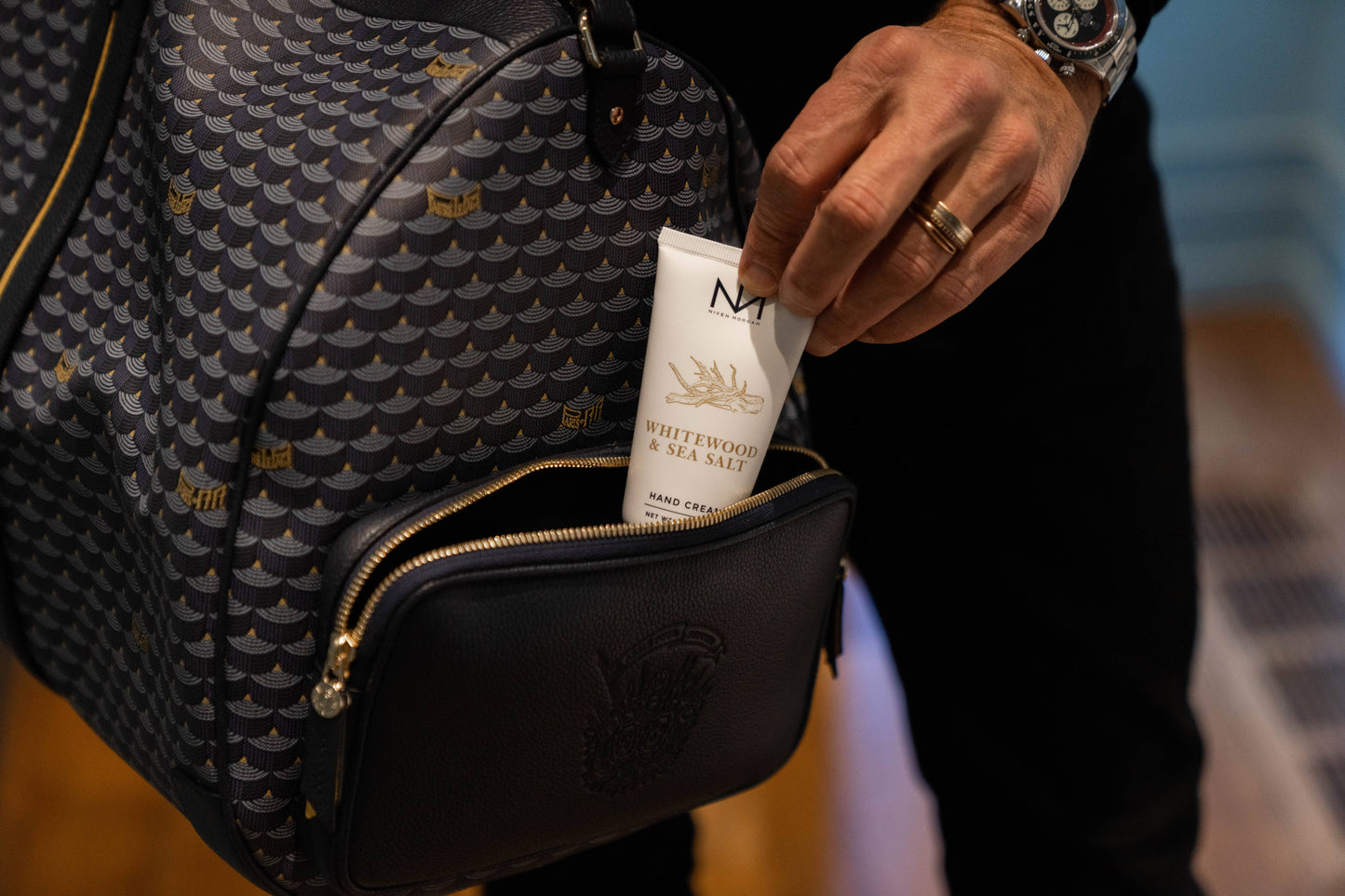 Niven Morgan - Whitewood & Sea Salt - Travel Hand Cream