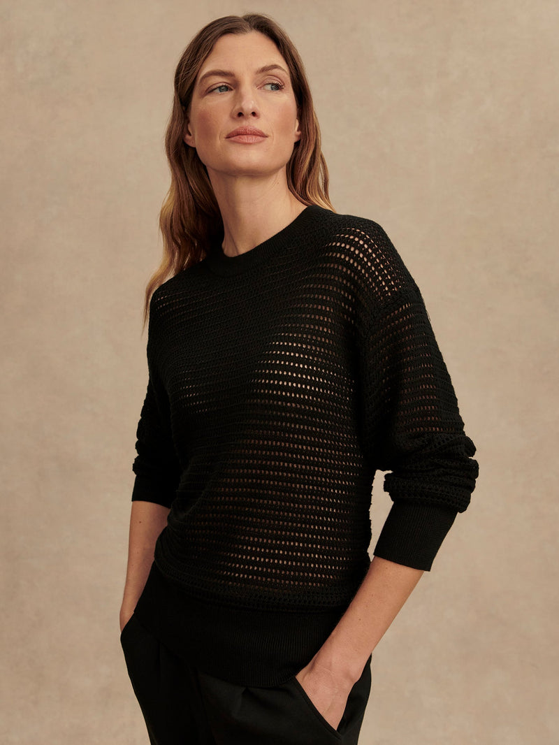 Varley - Kershaw Knit Sweater - Black