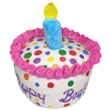 Happy Barkday Cake Dog Toy