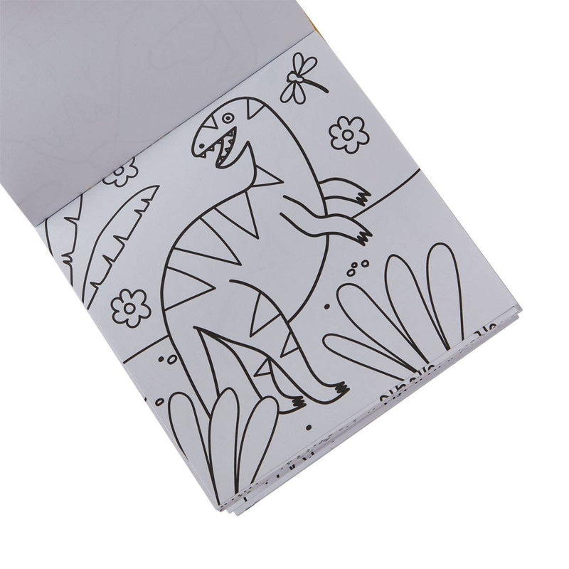 Carry Along Crayon & Coloring Book Kit - Dinoland