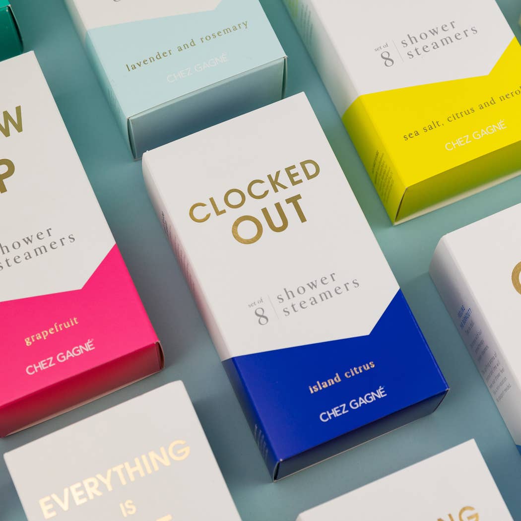 Chez Gagné - Clocked Out Shower Steamers