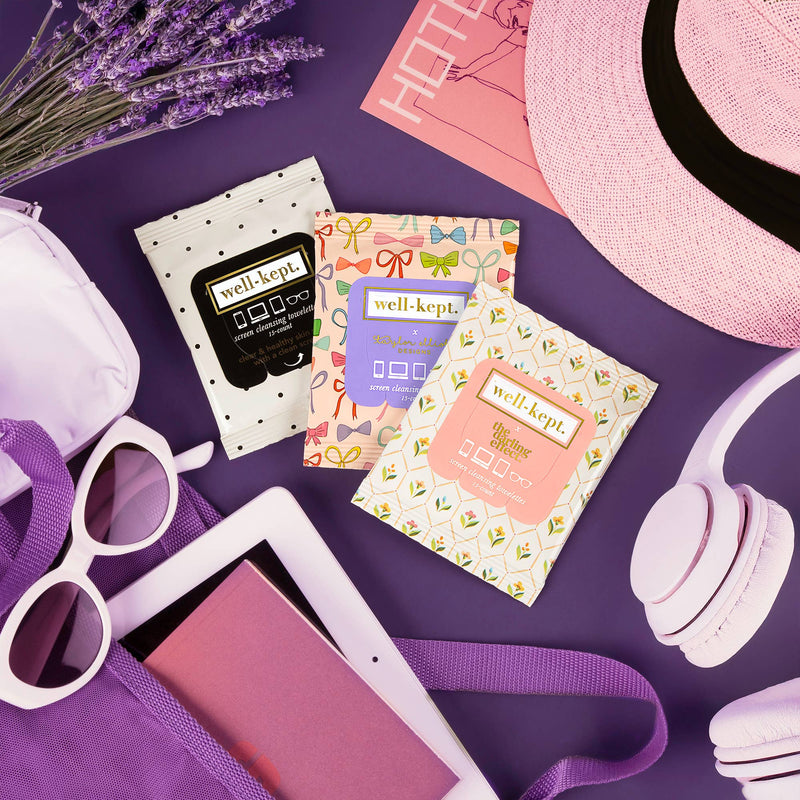Well-Kept, Screen Wipes - Jackie Screen Cleansing Towelettes/Tech Wipes