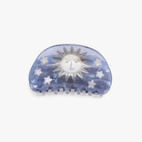 WINONA IRENE - Pleiades Claw - Acetate Moon and Stars Hair Clip