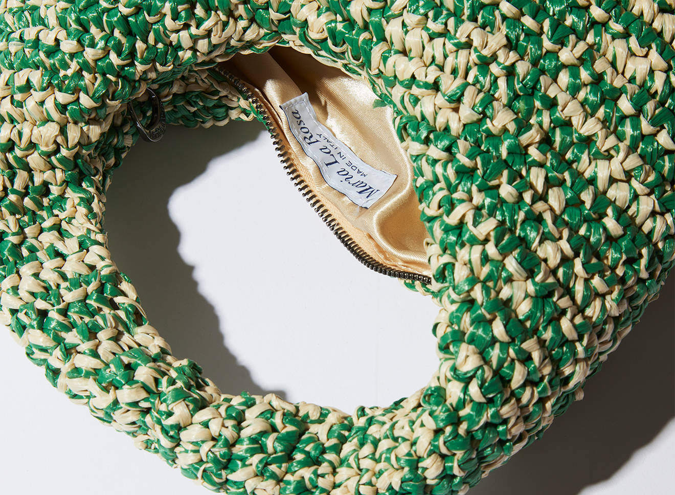 Maria La Rosa - Nana Melange Bag - Green