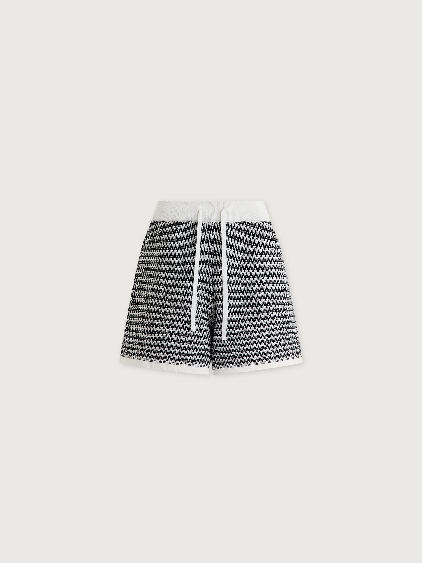 Varley - Villiers Knit Short - Snow White/ Black