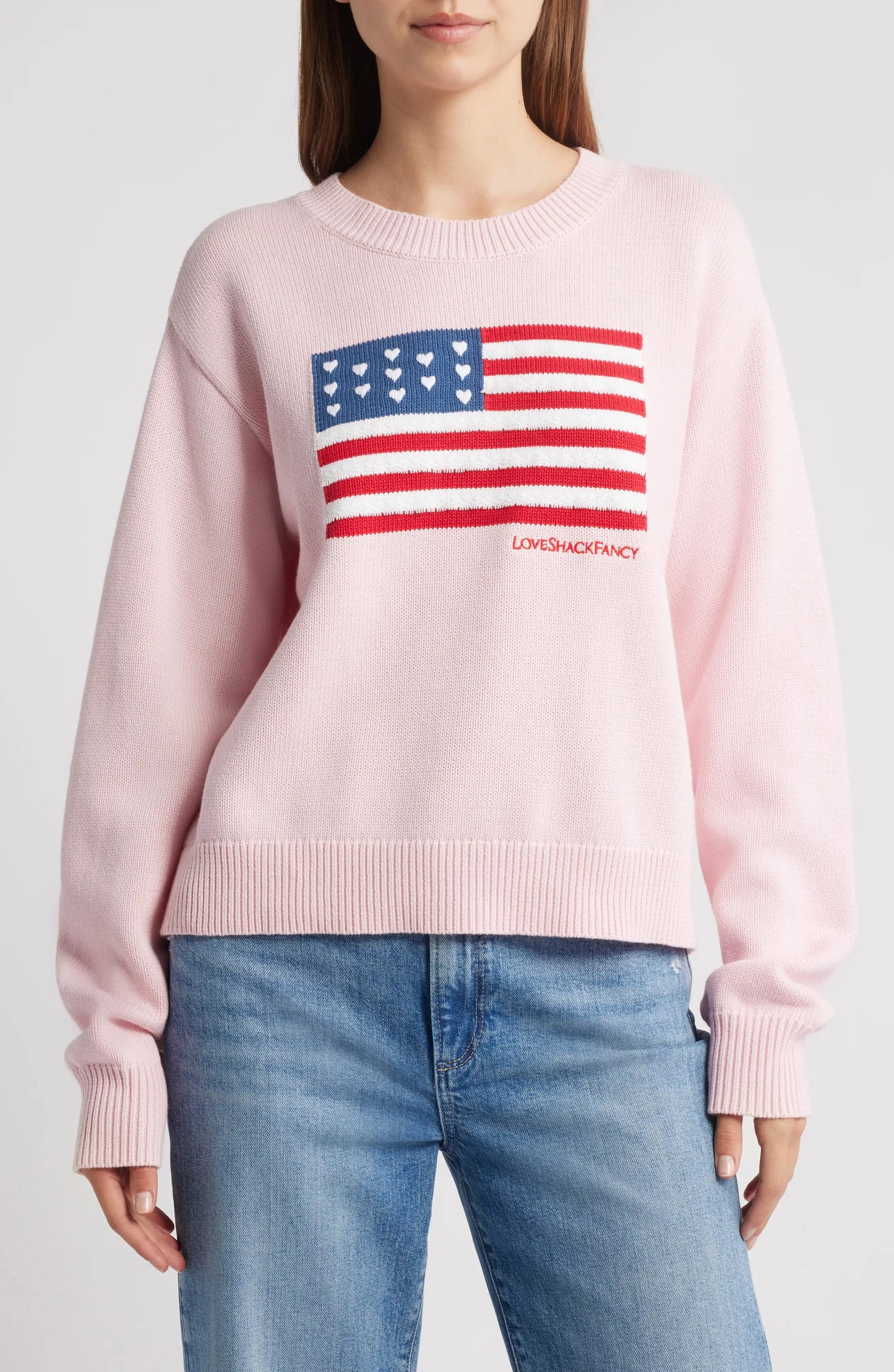 LoveShackFancy - Ty Pullover - Blushing Liberty