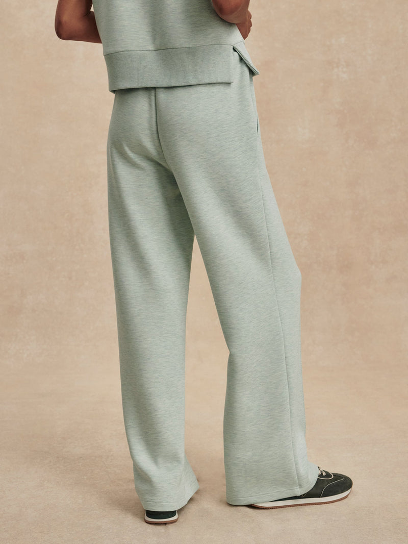 Varley - The Wide Leg Pant 28 - Mint Green Marl