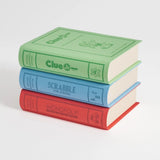 Vintage Bookshelf Classic Board Game Set - 25 Games