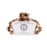 TELETIES - Open Hair Clip - Medium - Blonde Tortoise