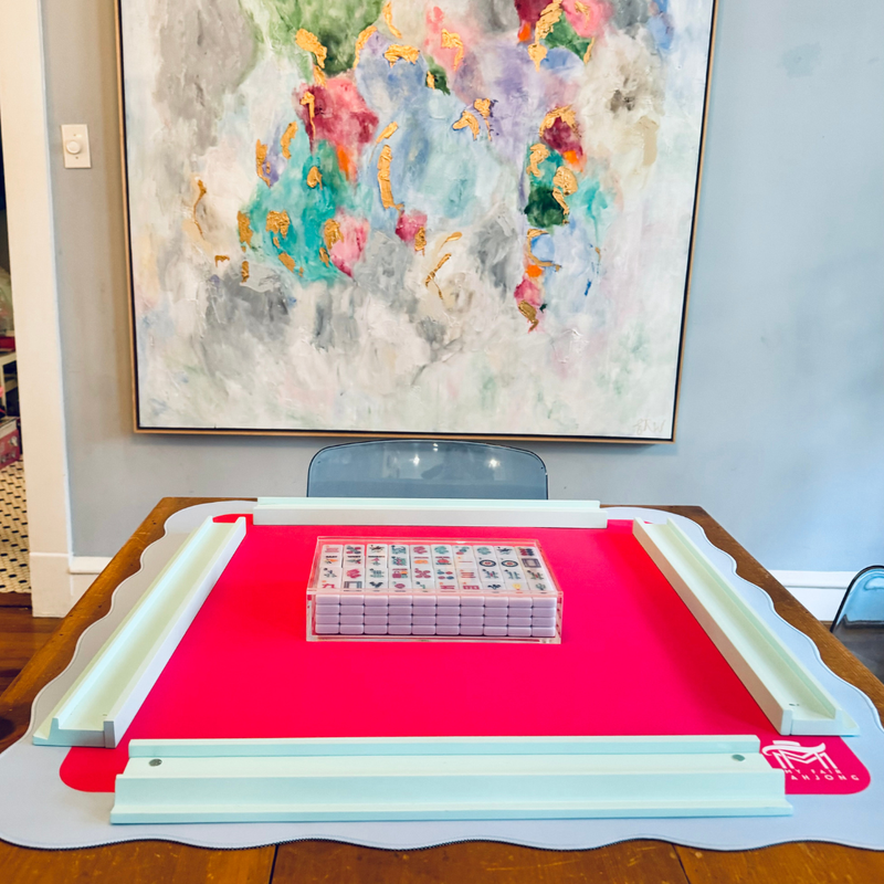 My Fair Mahjong - MAHJONG MAT  |  Color Wave  |  31" x 31"
