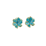 The Pink Reef - Small Jewel Box Earrrings - Ocean