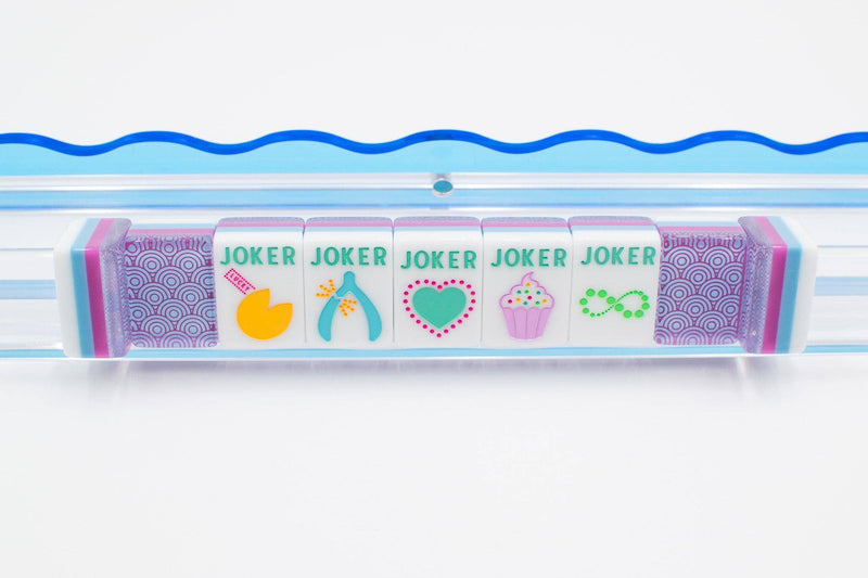 My Fair Mahjong - Crystal Confetti Purple | Mahjong with a Sprinkle of Color