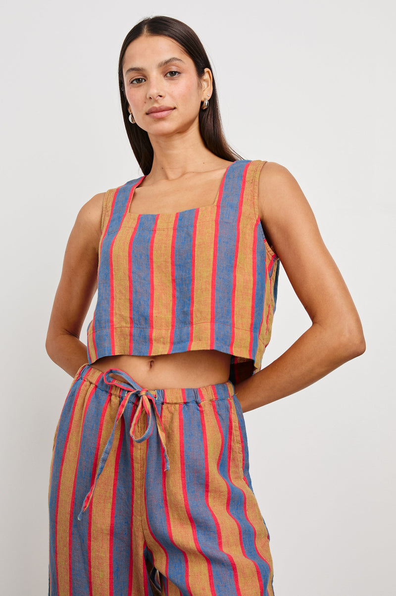 Akira Top in Rio Stripe