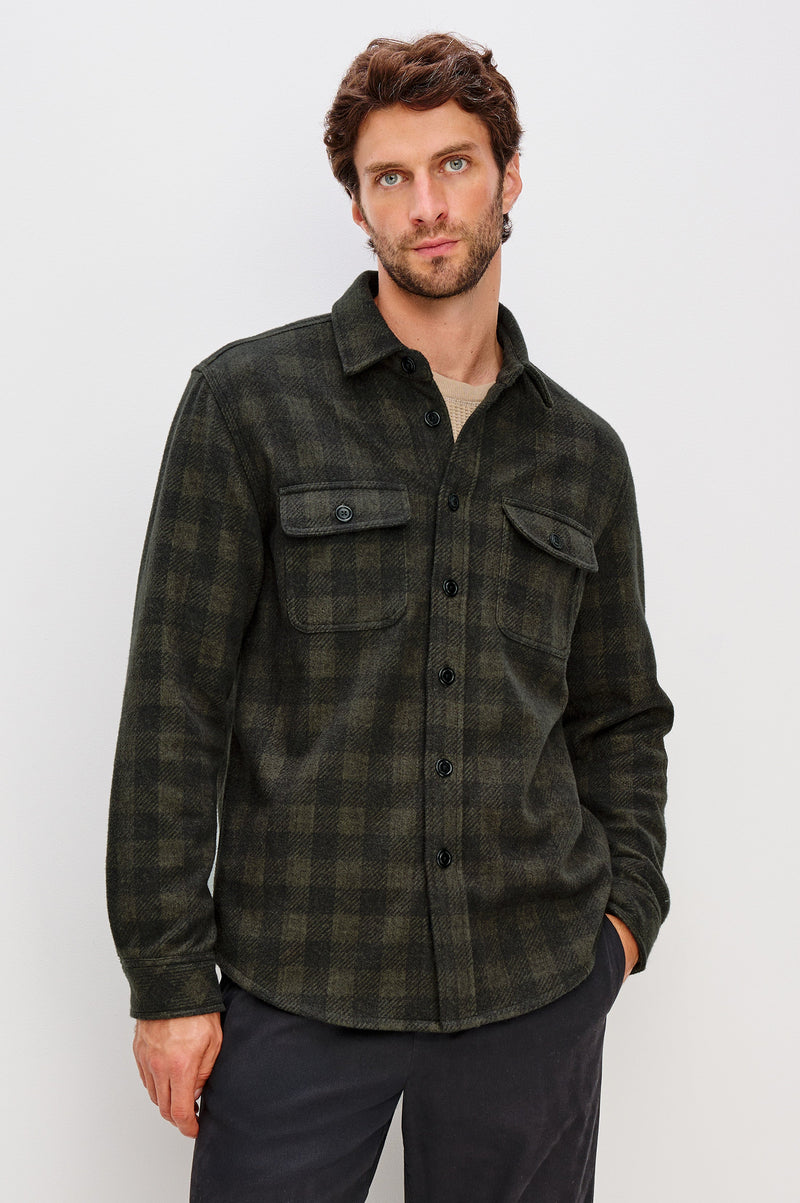 Rails - Alder Shirt - Onyx Surplus