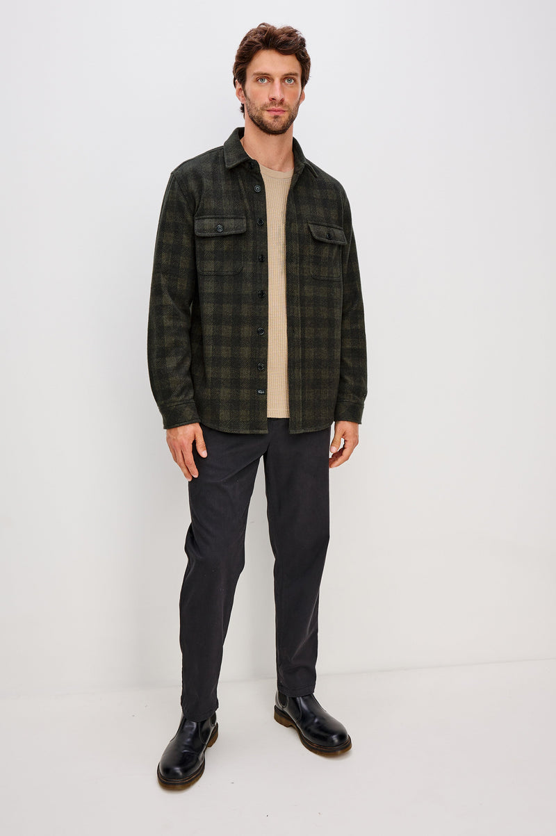 Rails - Alder Shirt - Onyx Surplus