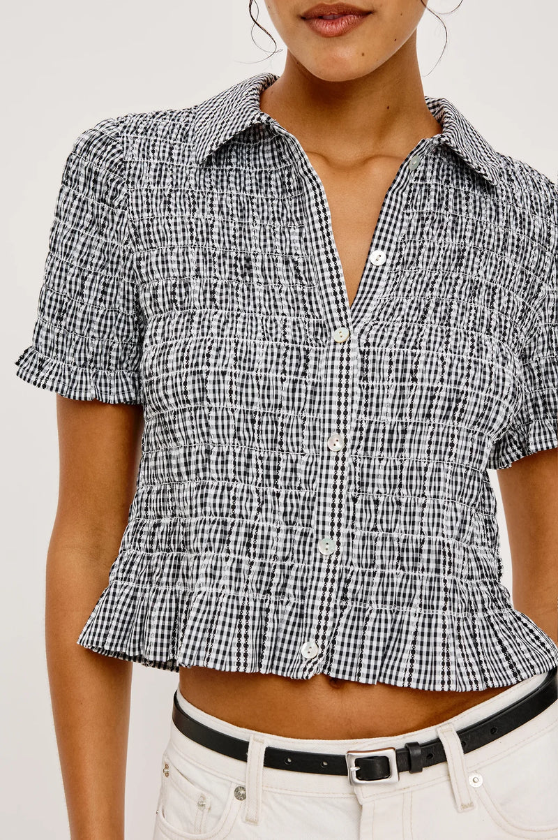 Rails - Alton Shirt - Black Gingham