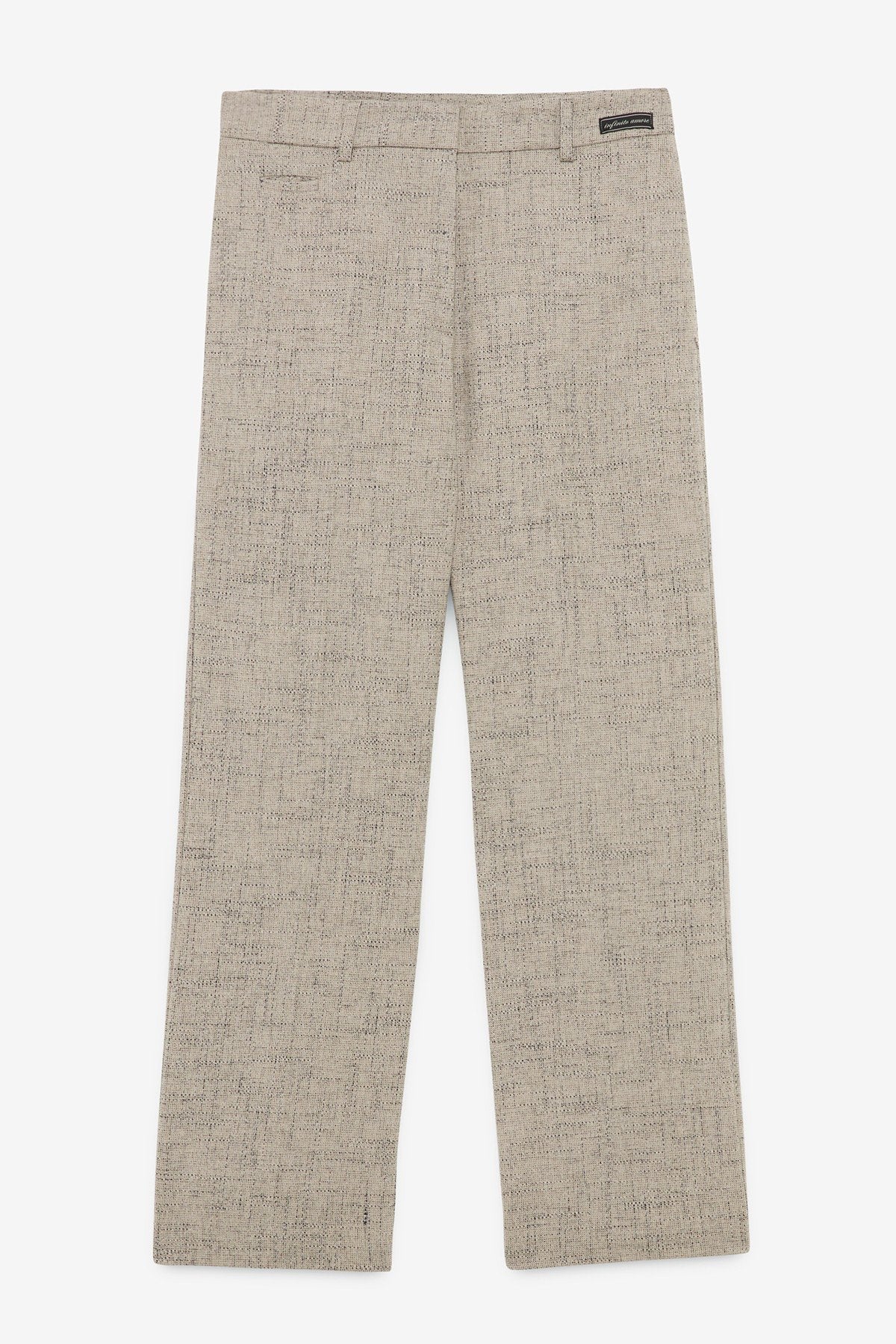 Ottod'Ame - Wool Blend Ankle Length Trousers - Stone