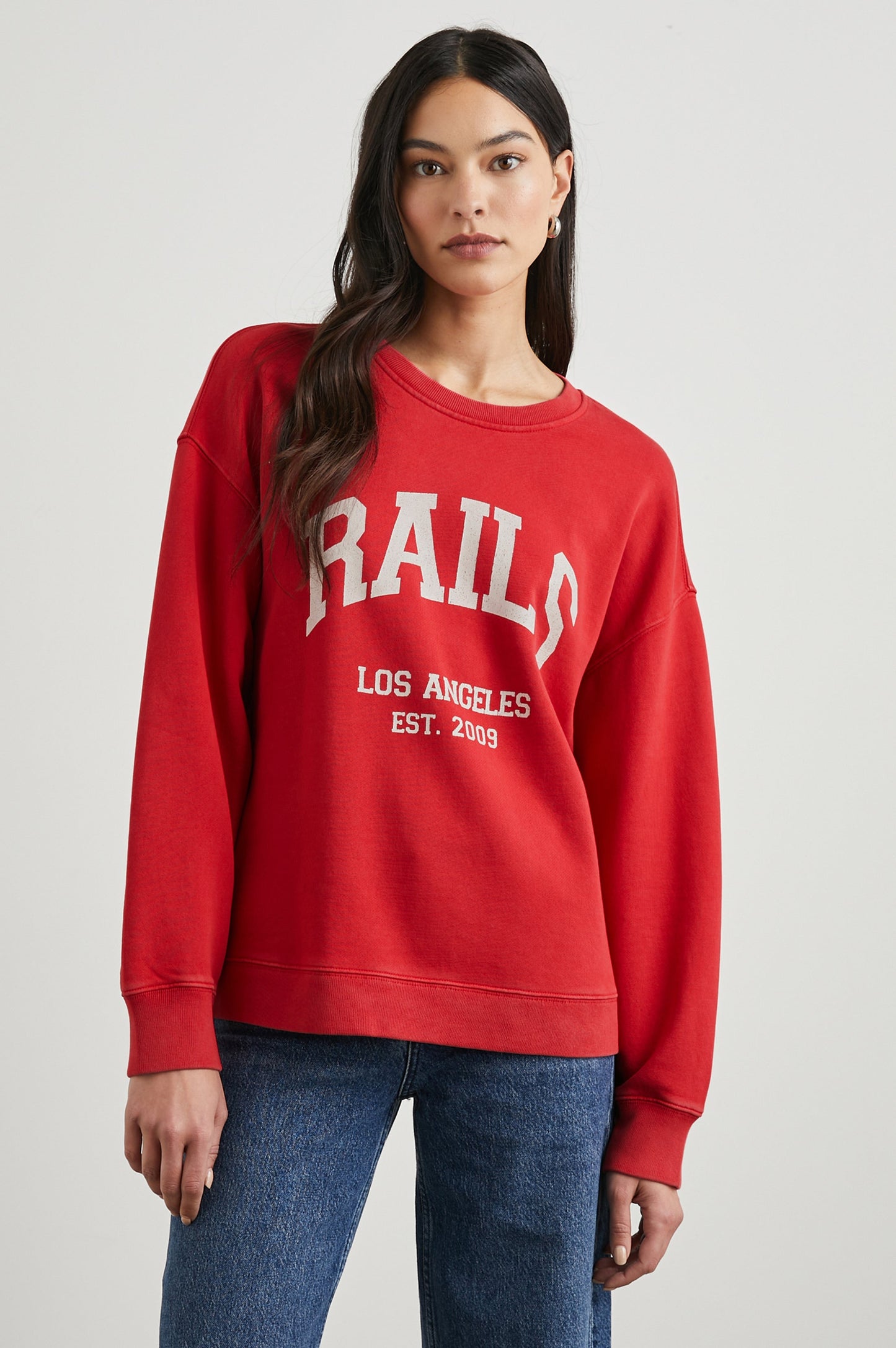 Rails - Anniversary Sweatshirt - Washed Red