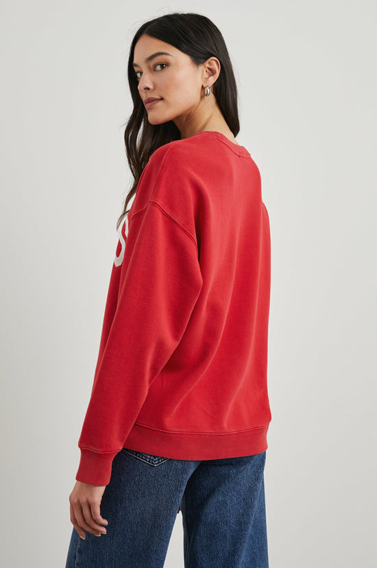 Rails - Anniversary Sweatshirt - Washed Red