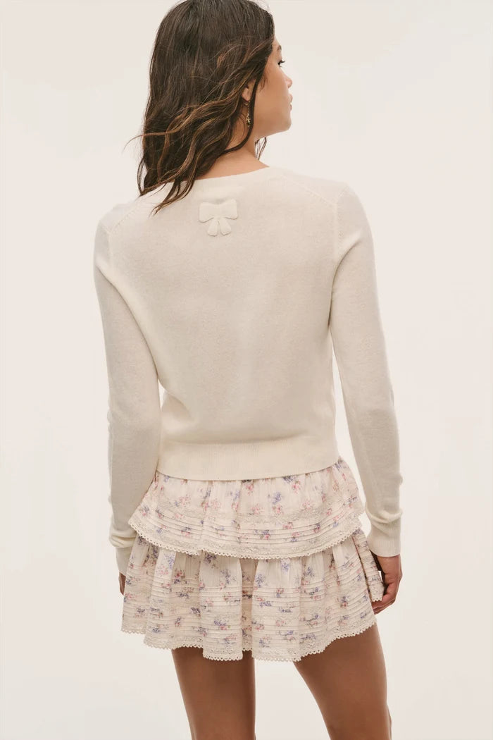 LoveShackFancy - Ruffle Mini Skirt - Antique Vanilla