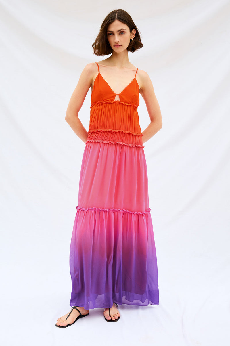 Rails - Antonella Dress - Violet Dip Dye
