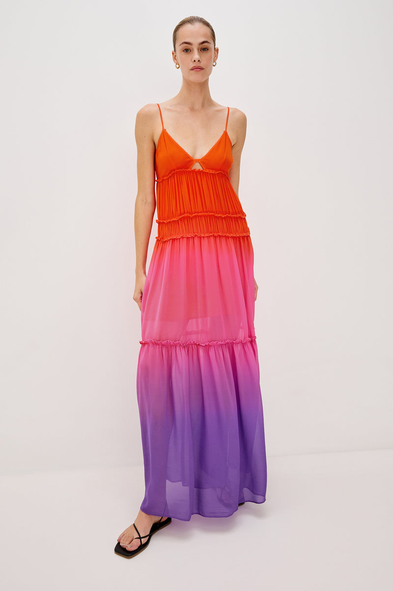 Rails - Antonella Dress - Violet Dip Dye