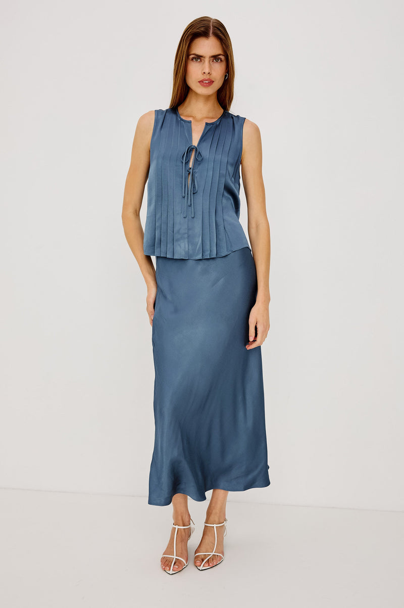 Anya Skirt in Atlantic