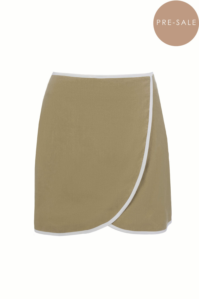 SANCIA - The Demi Skirt - Tan