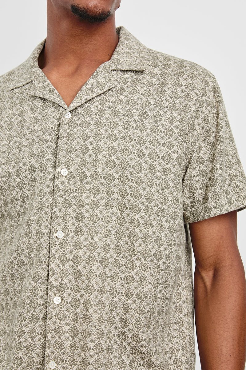 Rails- Atlas Shirt - Diamond Oat Olive