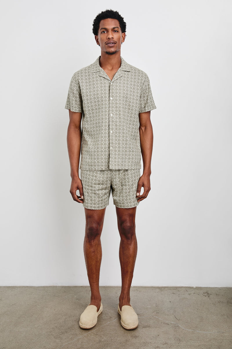 Rails- Atlas Shirt - Diamond Oat Olive
