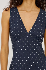 Rails - Audrina Dress - Navy Polka Dots