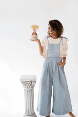Akeza Peace Basket with Fringe Top