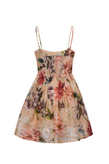 Cara Cara - Alba Mini Dress - Margaux Bloom Ginger