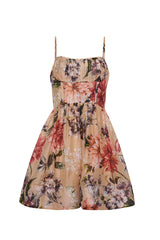 Cara Cara - Alba Mini Dress - Margaux Bloom Ginger