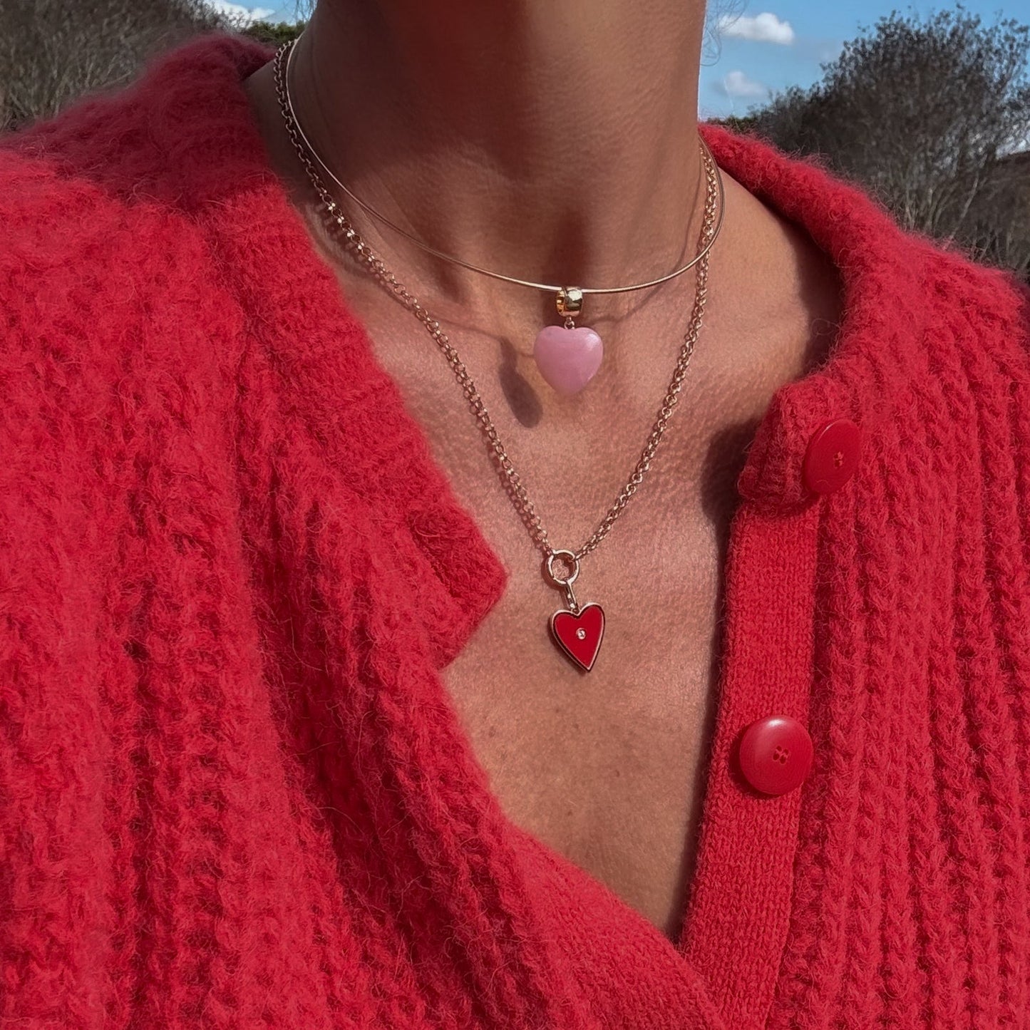 Gemma Pink Opal Bail