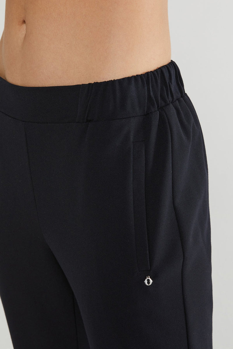 Ottod'Ame - Ankle Length Trousers - Black