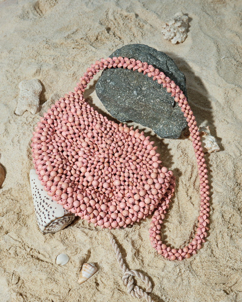 Aranaz - Testa Handbag - Blush