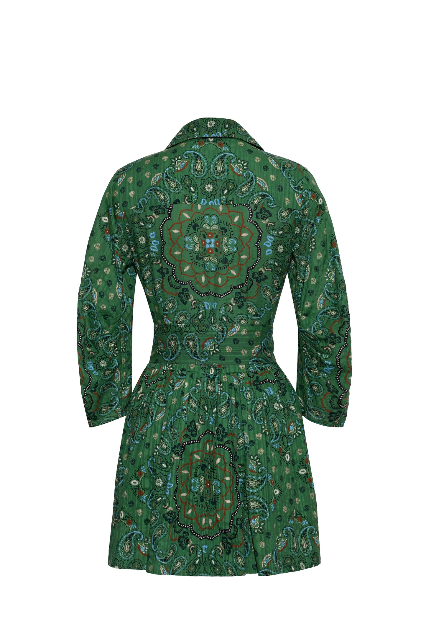 Cara Cara Raya Mini Dress Bandana Green