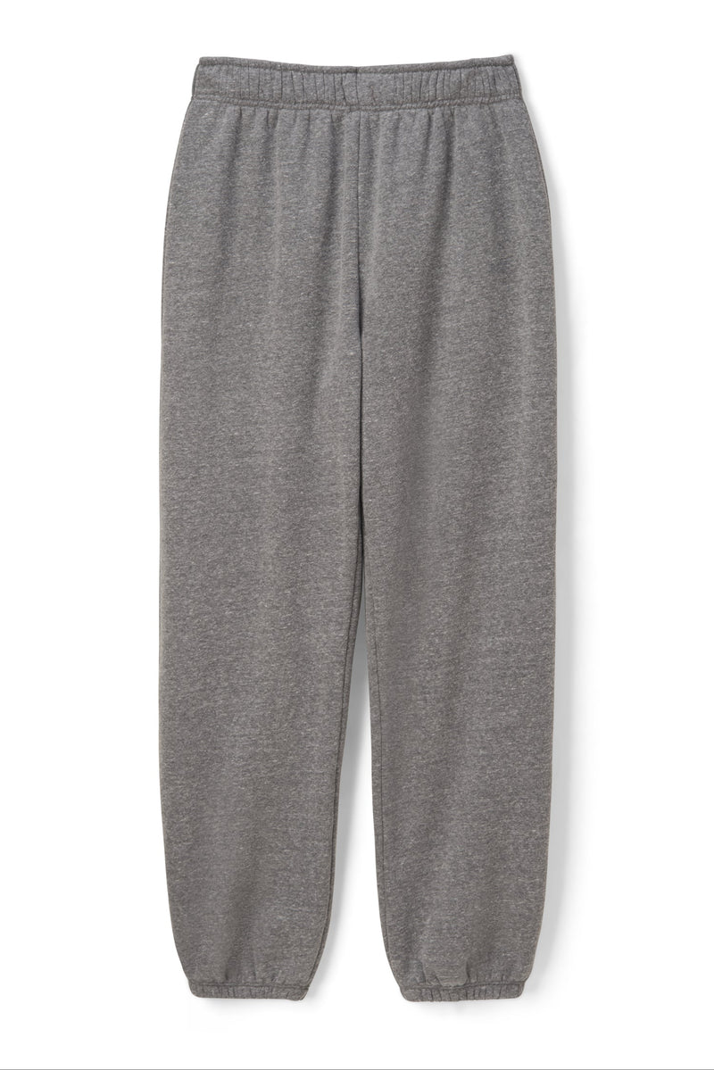 PerfectWhiteTee - Michelle Cotton Fleece Jogger - Dark Heather Grey