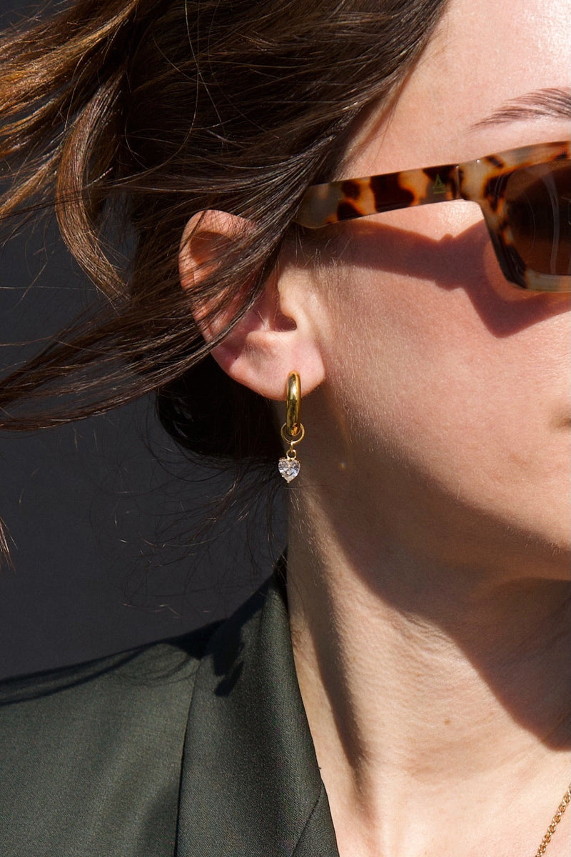 Ellie Vail - Tory Asymmetrical Mini Hoop Earring