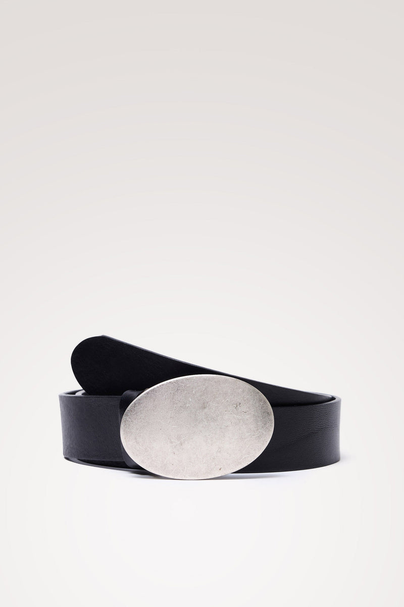 Barcelona Belt in Black/Silver
