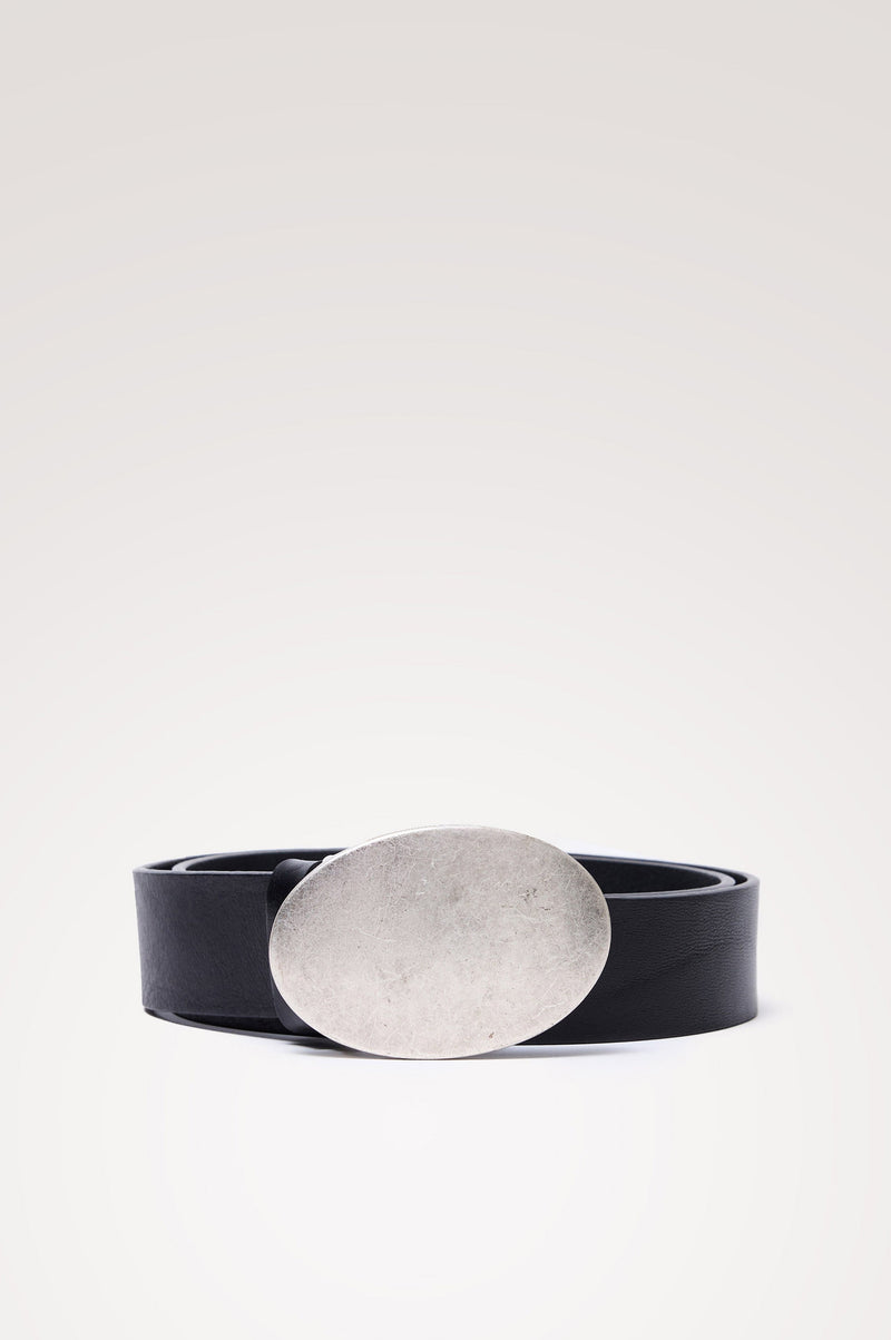 Barcelona Belt in Black/Silver