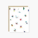 Hit The Slopes Greeting Card