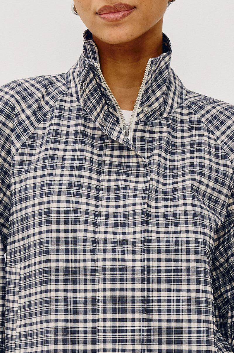 Blake Jacket in Mini Check