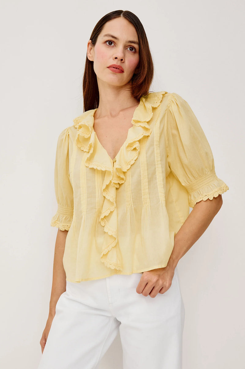 Bloom Top in Sunshine