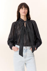 Leon & Harper - Blouse Cilian Stripe - Black